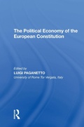 Cover: The Political Economy of the European Constitution - Routledge