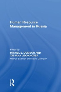 Enlarge image Cover: Human Resource Management in Russia - Routledge