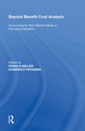 Cover: Beyond Benefit Cost Analysis - Routledge