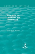 Cover: Education for Childbirth and Parenthood - Routledge
