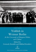 Cover: Yiddish in Weimar Berlin - Routledge