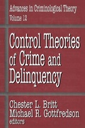 Cover: Control Theories of Crime and Delinquency - Routledge