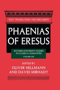 Cover: Phaenias of Eresus - Routledge