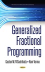 Cover: Generalized Fractional Programming - Nova Science Publishers