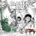 Cover: Planet of the Apes Adult Coloring Book - Boom! Studios