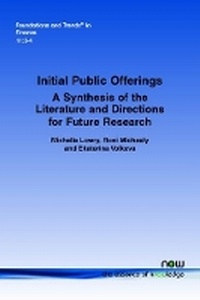Enlarge image Cover: Initial Public Offerings - now publishers Inc