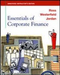 Cover: Essentials of Corporate Finance - Irwin Professional Publishing