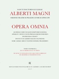 Cover: Alberti Magni opera omnia / De Nutrimento et Nutrito. De Sensu et Sensato. Suius secundus liber est de Memoria et Reminiscentia - Aschendorff