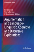 Cover: Argumentation and Language - Linguistic, Cognitive and Discursive Explorations - Springer