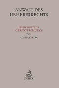 Cover: Anwalt des Urheberrechts - C.H.BECK