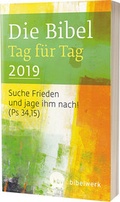 Cover: Die Bibel Tag f&uuml;r Tag 2019 / Taschenbuch - Katholisches Bibelwerk