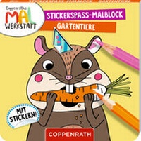 Enlarge image Cover: Stickerspaß-Malblock - Coppenrath