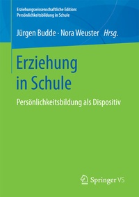 Abbildung von: Erziehung in Schule - Springer VS