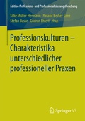 Cover: Professionskulturen - Charakteristika unterschiedlicher professioneller Praxen - Springer VS