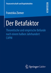 Abbildung von: Der Betafaktor - Springer Gabler