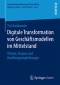Cover: Digitale Transformation von Gesch&auml;ftsmodellen im Mittelstand - Springer Gabler