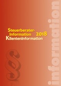 Cover: Steuerberaterinformation 2018 - dbv-Verlag (&Ouml;sterreich)