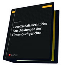 Abbildung von: Gesellschaftsrechtliche Entscheidungen der Firmenbuchgerichte - LexisNexis ARD ORAC