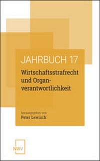Abbildung von: Wirtschaftsstrafrecht und Organverantwortlichkeit - NWV im Verlag Österreich GmbH
