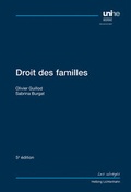 Cover: Droit des familles - Helbing & Lichtenhahn