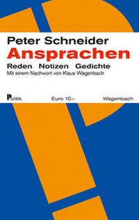 Abbildung von: Ansprachen - Wagenbach