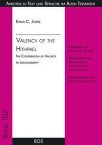 Enlarge image Cover: Valency of the Hithpael - EOS Verlag