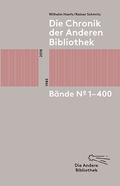Cover: Die Chronik der Anderen Bibliothek - AB - Die Andere Bibliothek