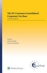 Abbildung von: The EU Common Consolidated Corporate Tax Base - Kluwer Law International