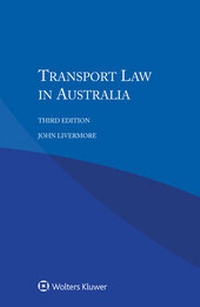 Abbildung von: Transport Law in Australia - Kluwer Law International