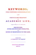 Cover: Keywords; - Princeton University Press