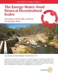 Cover: The EnergyWaterFood Nexus at Decentralized Scales - Practical Action Publishing