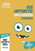 Cover: KS2 Maths Arithmetic Age 7-8 SATs Practice Workbook - Letts Educational