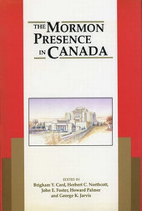 Enlarge image Cover: The Mormon Presence in Canada - University of Alberta Press
