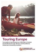Cover: Touring Europe - The Caravan Club