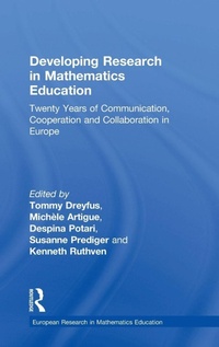 Enlarge image Cover: Developing Research in Mathematics Education - Routledge