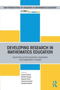 Enlarge image Cover: Developing Research in Mathematics Education - Routledge