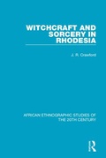 Cover: Witchcraft and Sorcery in Rhodesia - Routledge