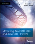 Cover: Mastering AutoCAD 2019 and AutoCAD LT 2019 - Wiley