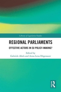 Abbildung von: Regional Parliaments - Routledge