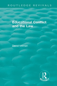 Abbildung von: Educational Conflict and the Law (1986) - Routledge