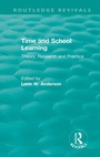 Cover: Time and School Learning (1984) - Routledge