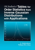 Cover: CRC Handbook of Tables for Order Statistics from Inverse Gaussian Distributions with Applications - CRC Press