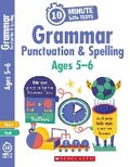 Cover: Grammar, Punctuation and Spelling - Ages 5-6 - Scholastic
