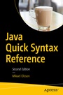 Cover: Java Quick Syntax Reference - Apress
