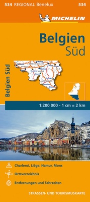 Abbildung von: Michelin Belgien Süd - Michelin Editions des Voyages