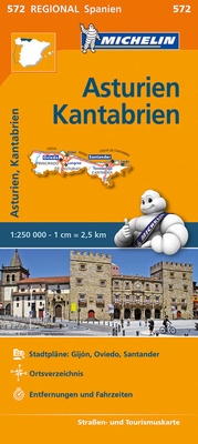 Abbildung von: Michelin Asturien, Kantabrien - Michelin Editions des Voyages