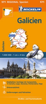 Abbildung von: Michelin Galicien - Michelin Editions des Voyages