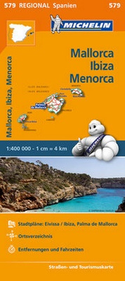 Abbildung von: Michelin Balearen (Mallorca, Ibiza, Menorca) - Michelin Editions des Voyages