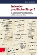 Cover: Jude oder preu&szlig;ischer B&uuml;rger? - Vandenhoeck & Ruprecht