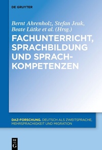 Abbildung von: Fachunterricht, Sprachbildung und Sprachkompetenzen - De Gruyter Mouton